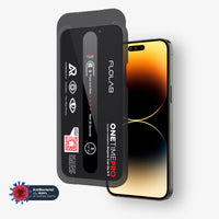 ONETIME PRO NanoArmour Screen Protector for iPhone with ClearVue Anti-Reflective Technology: Crystal Clear Privacy, Edge-to-Edge, Antimicrobial